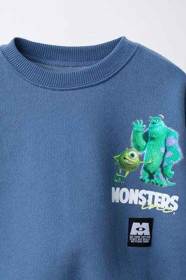 MONSTERS, INC. © DISNEY PIXAR PRINTED SWEATSHIRT - Bluish by Zara - Image 2