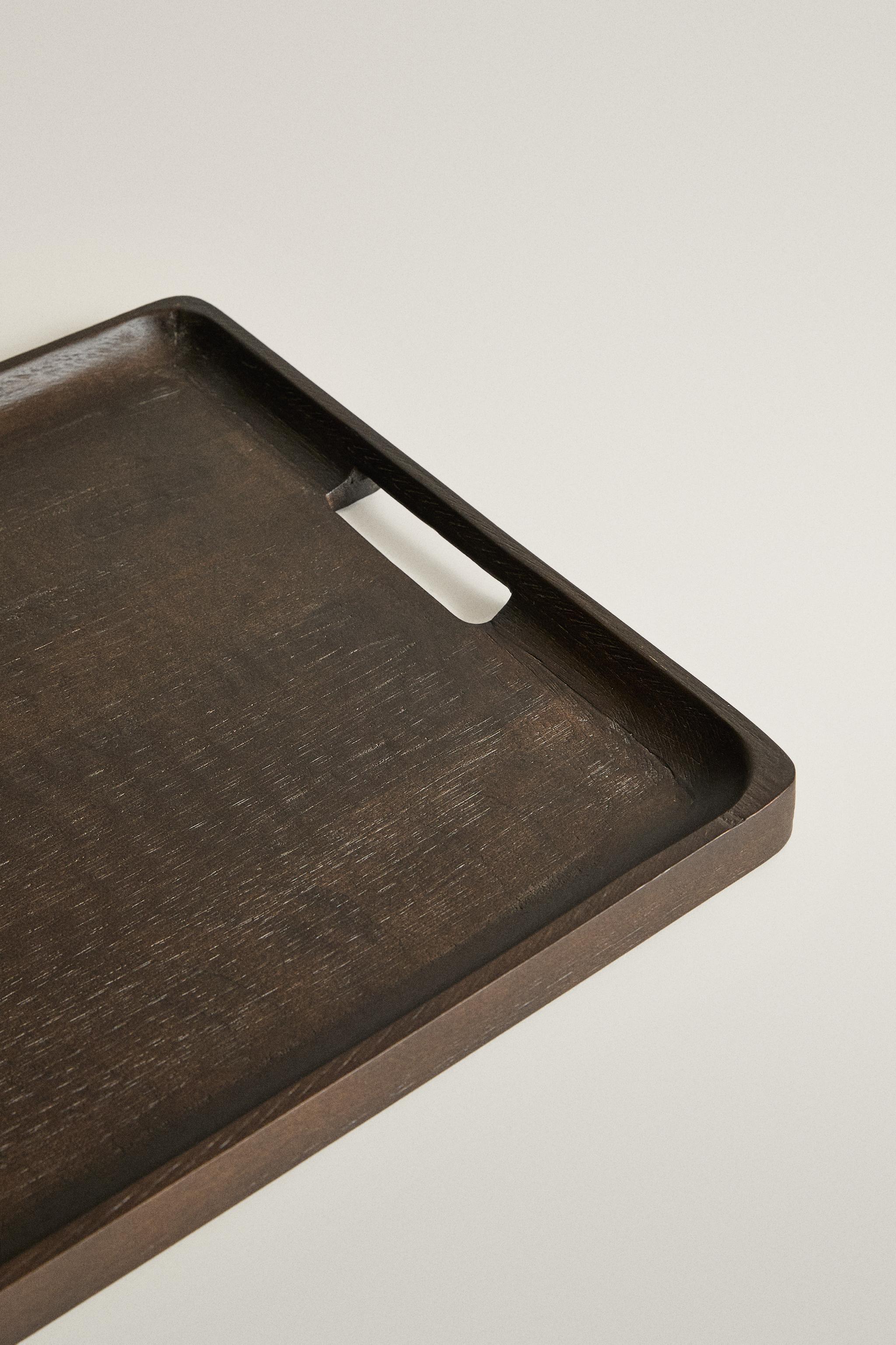RECTANGULAR MANGO WOOD TRAY