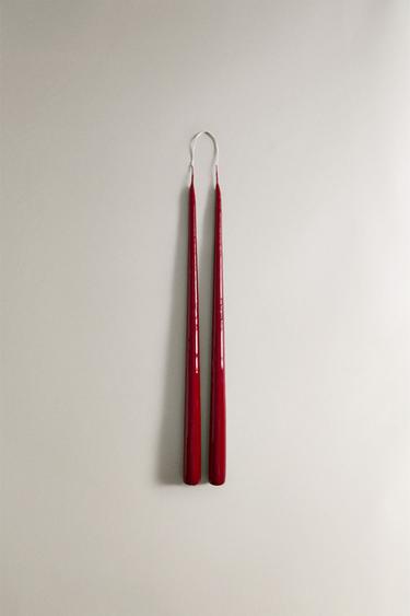 WEIHNACHTSKERZEN-PACK (2ER-PACK) - Rot von Zara