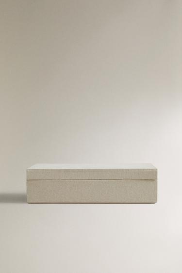 MIRRORED JEWELLERY BOX - Light beige by Zara - Image 0