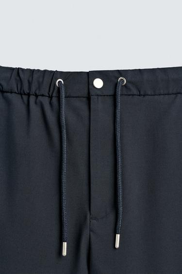 SHORT TECHNIQUE RELAXED FIT - Bleu de Zara - Image 8