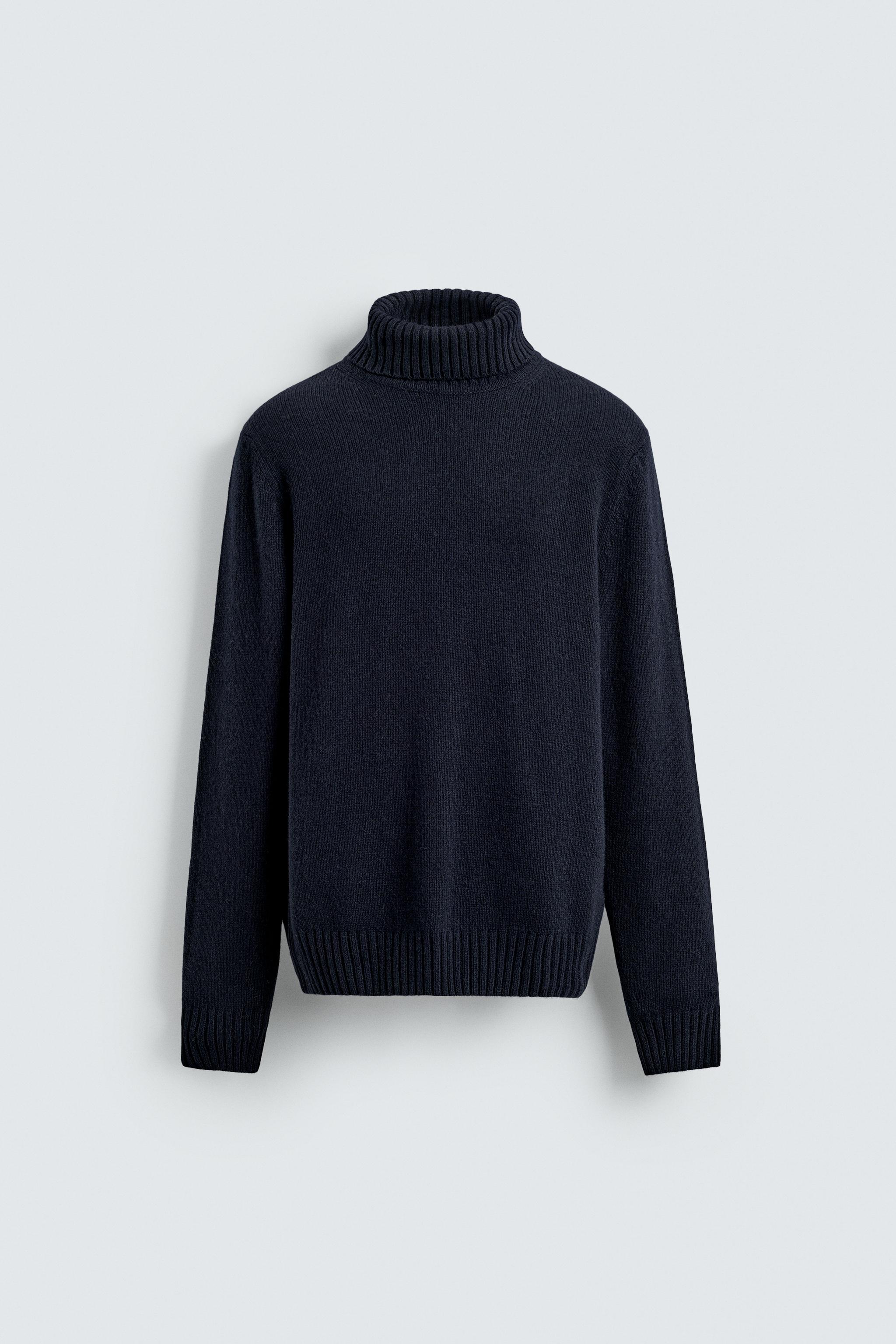 PULL COL MONTANT MÉLANGE LAINE