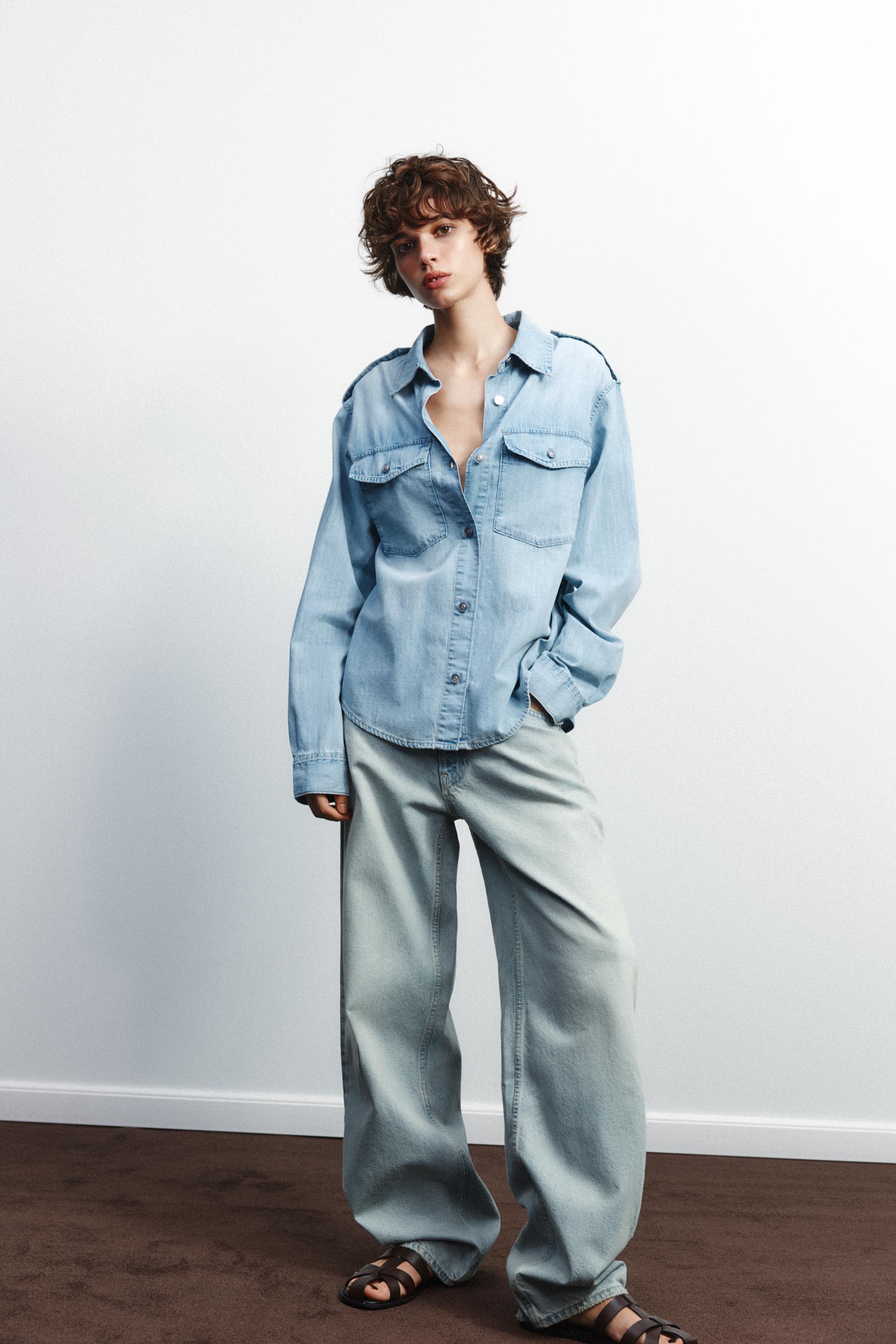 JEAN TRF MINI BALLOON TAILLE NORMALE