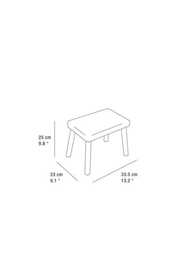 ACACIA WOOD STOOL - Brown by Zara - Image 5