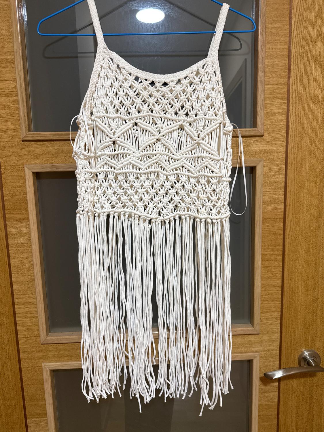 FRINGED KNIT TOP - Image 2