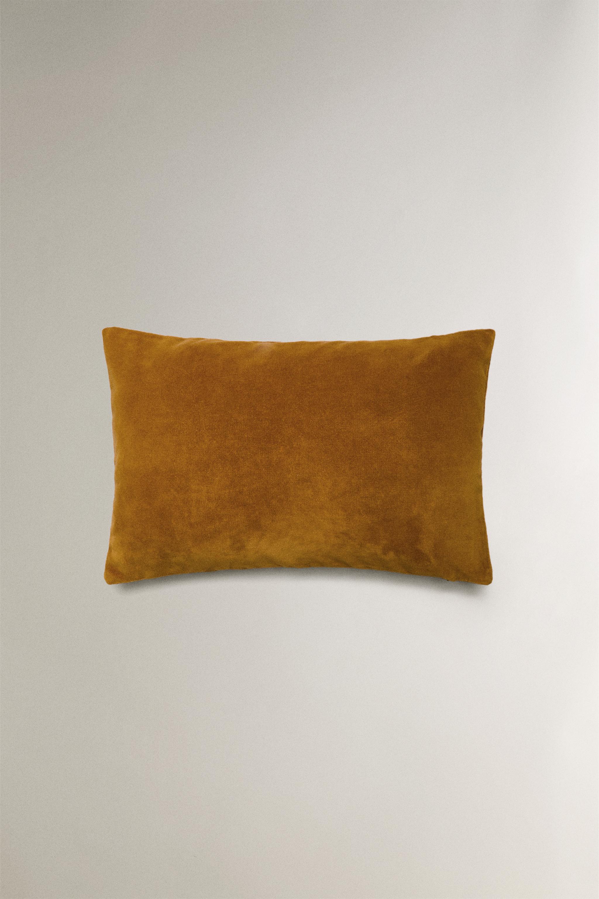 HOUSSE DE COUSSIN IMITATION VELOURS