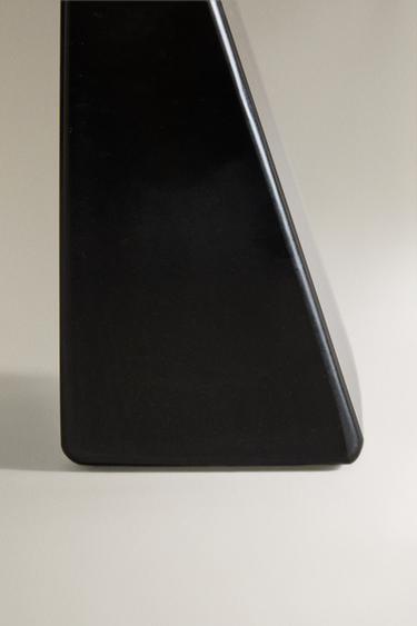 TRIANGULAR MARBLE BOOKEND - Black by Zara - Image 3
