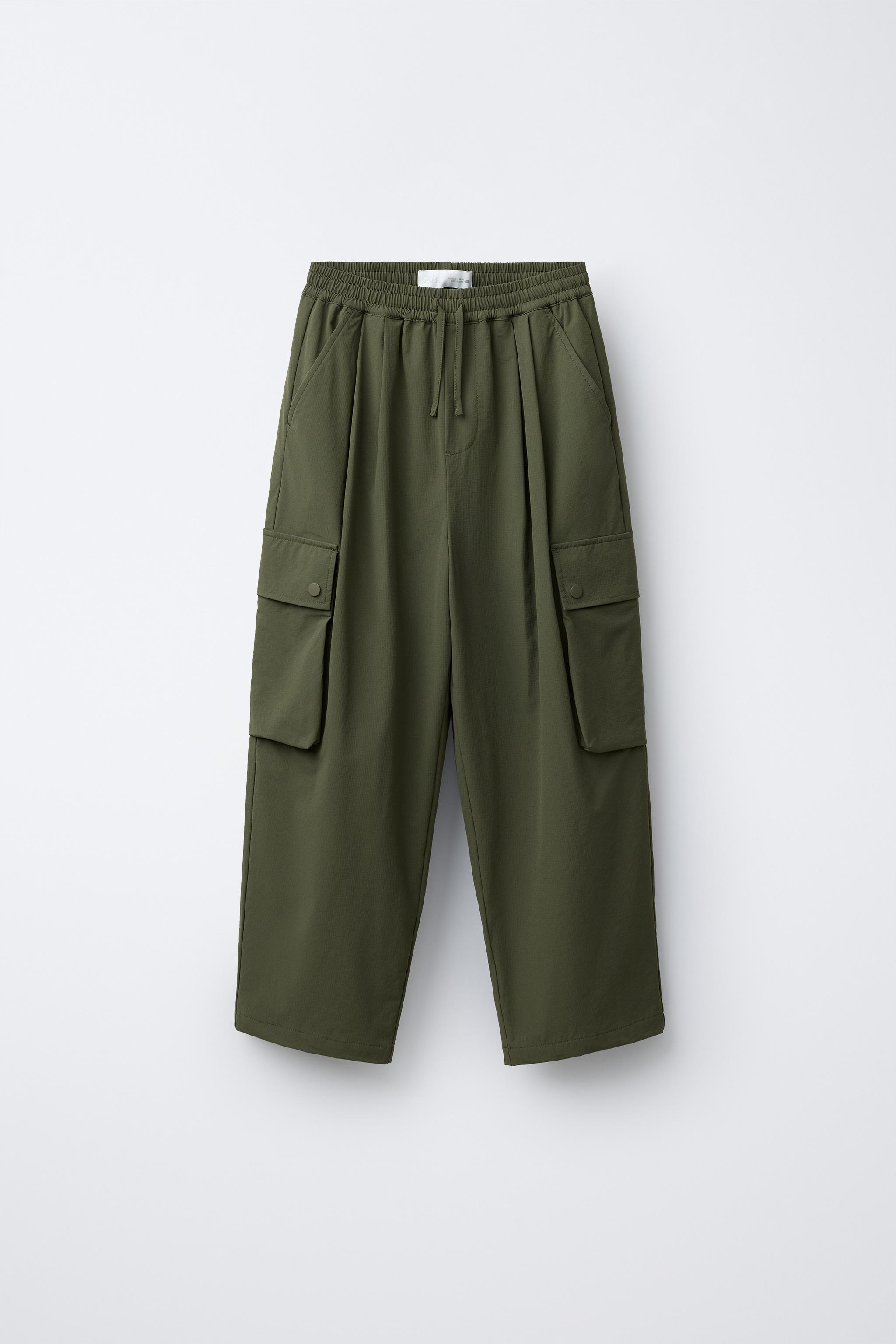 NYLON CARGO PANTS