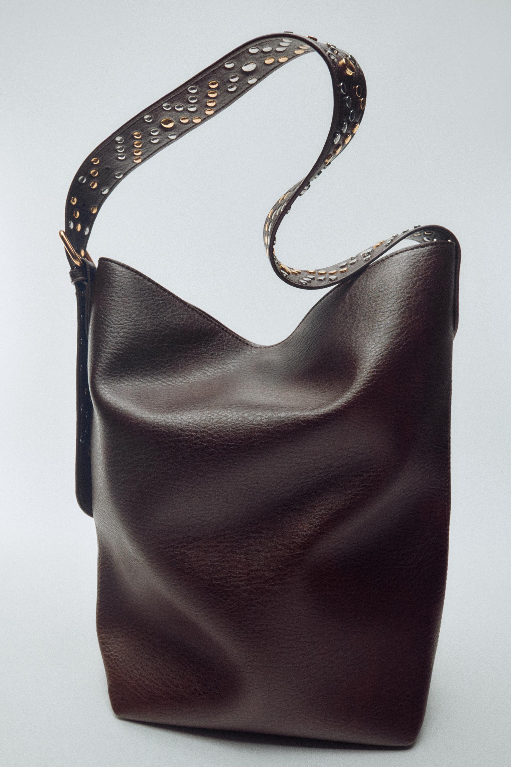 Studded Shoulder Bag by Zara