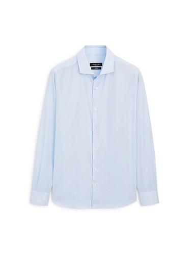 Zara Slim fit 100% cotton shirt - Sky blue