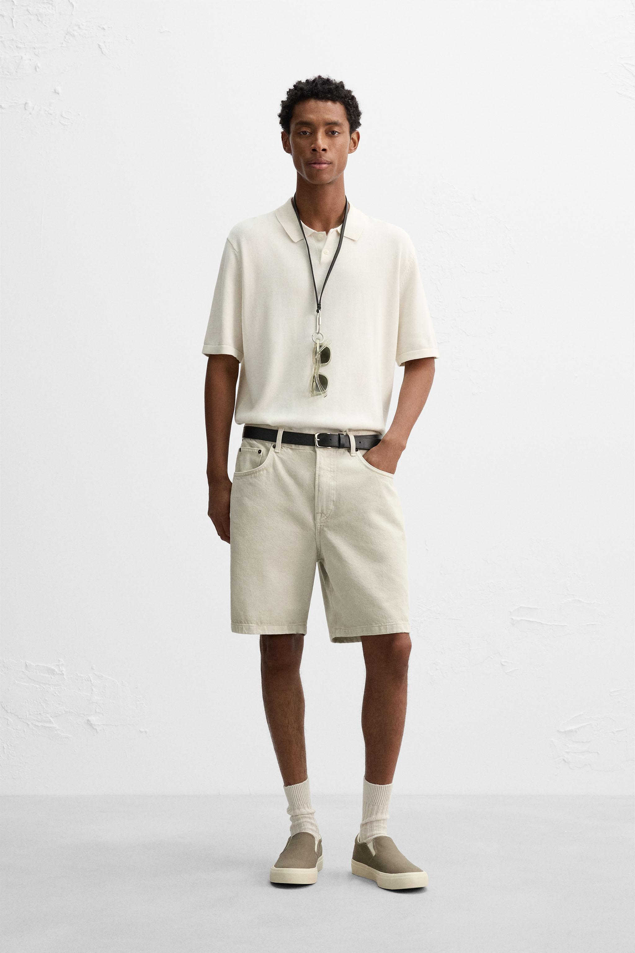 ZARA ガーゼパジャマショートパンツ 7200/412 ガーゼパジャマショートパンツ - ウォーターグリーン | ZARA