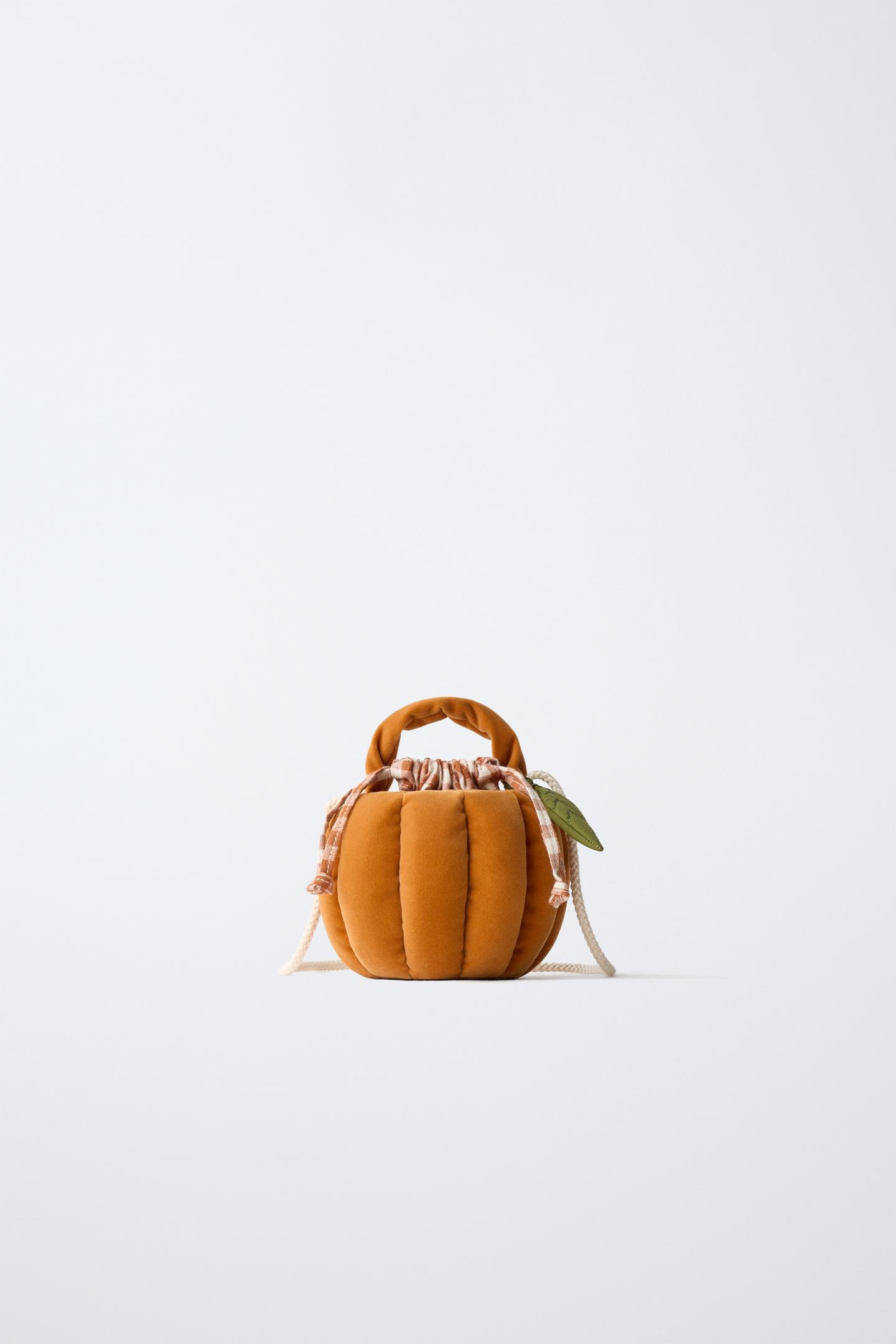 Детская сумка Zara Pumpkin Crossbody, цвет: Оранжевый — фото 5
