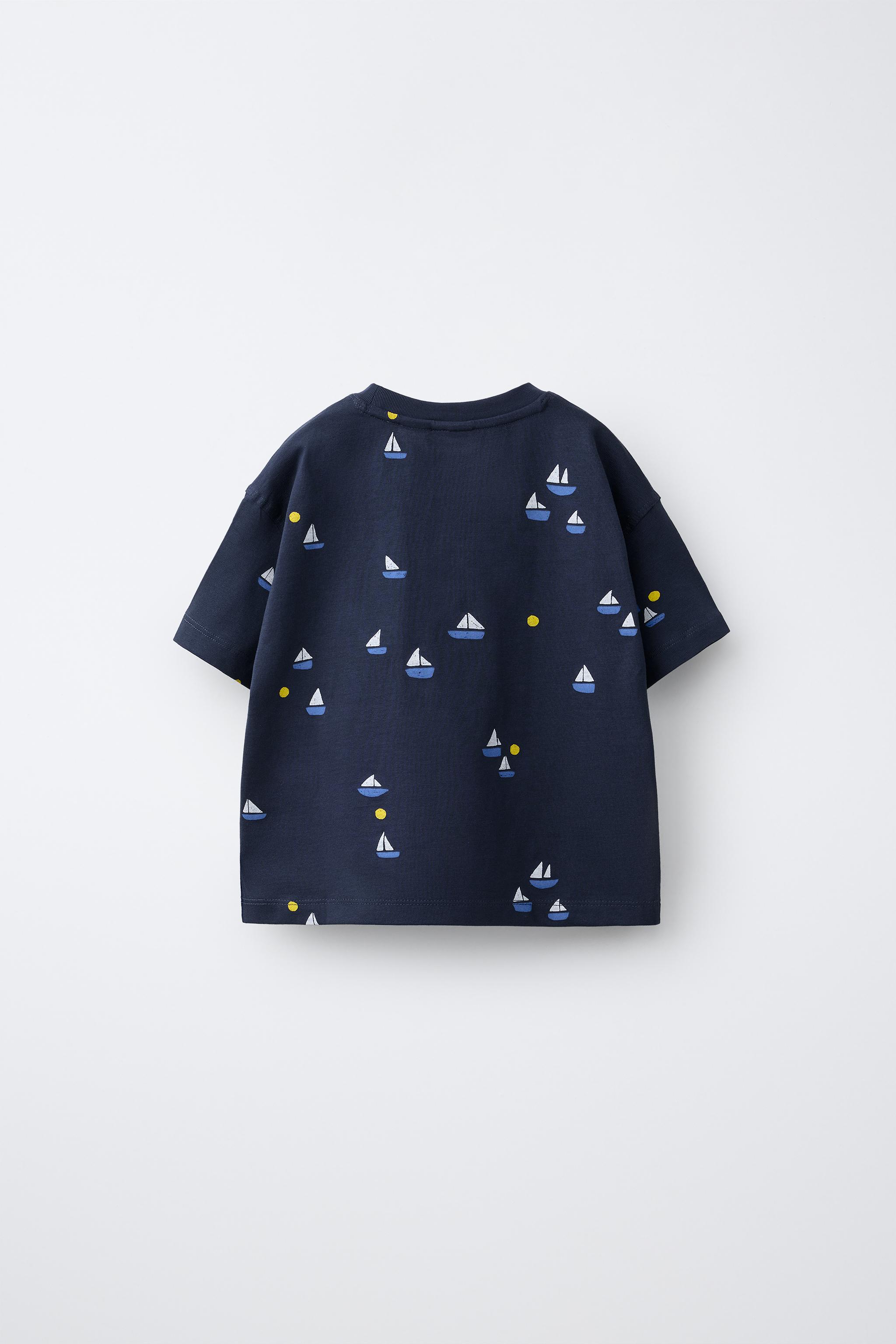 CRAB PRINT T-SHIRT