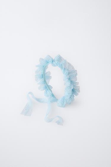 WOODLAND FAIRY HEADBAND - Blue by Zara