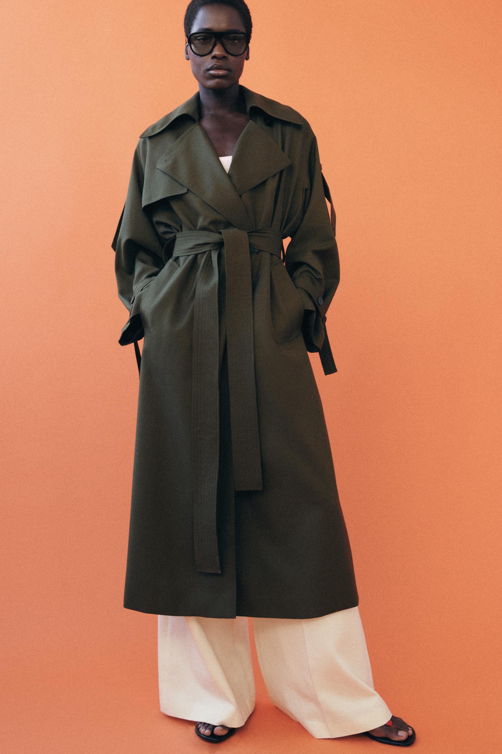 ZW COLLECTION LIMITED EDITION OVERSIZE TRENÇKOT - Görsel 4