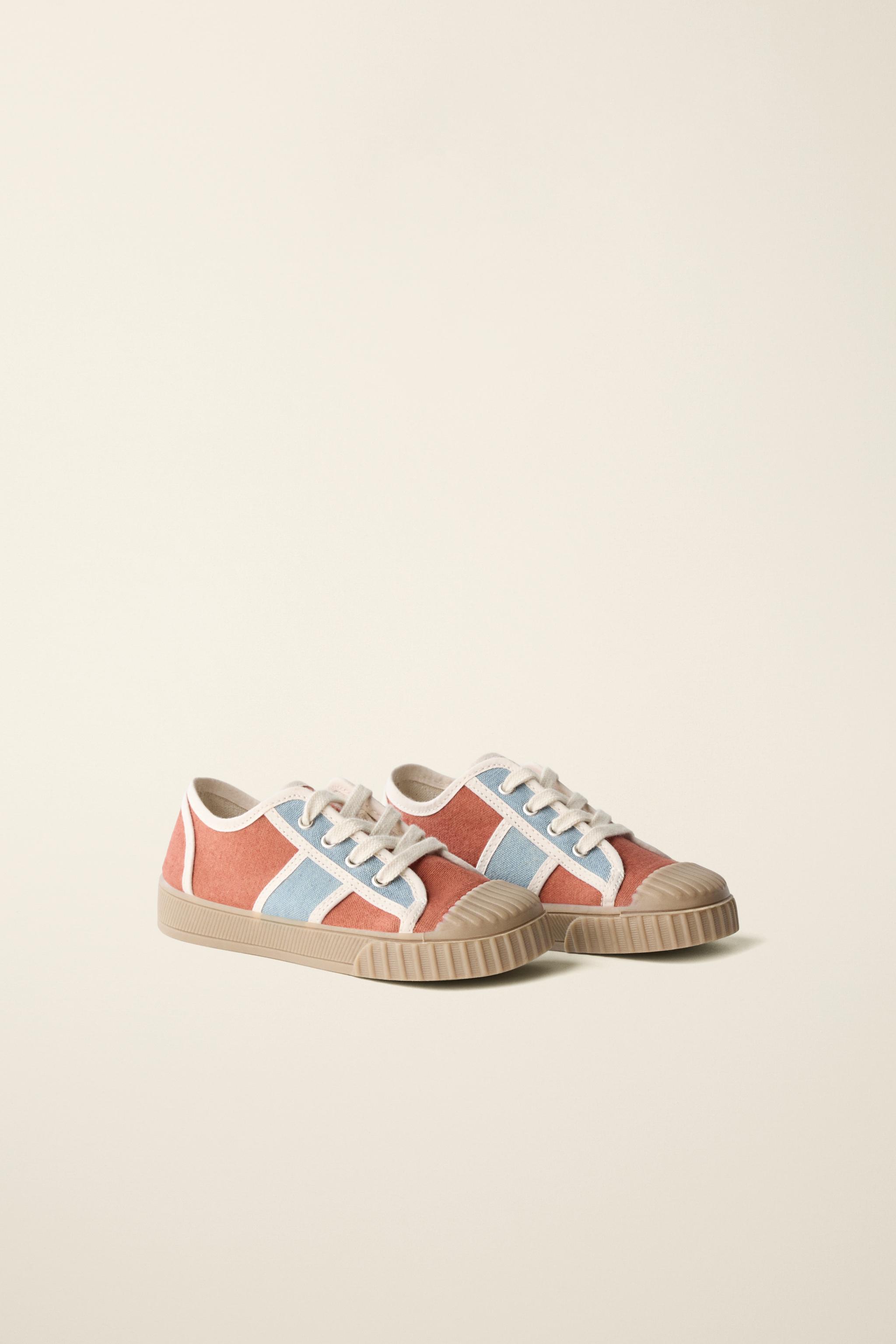 SNEAKERS CREATED BY CARAMEL LONDON X ZARA — Red