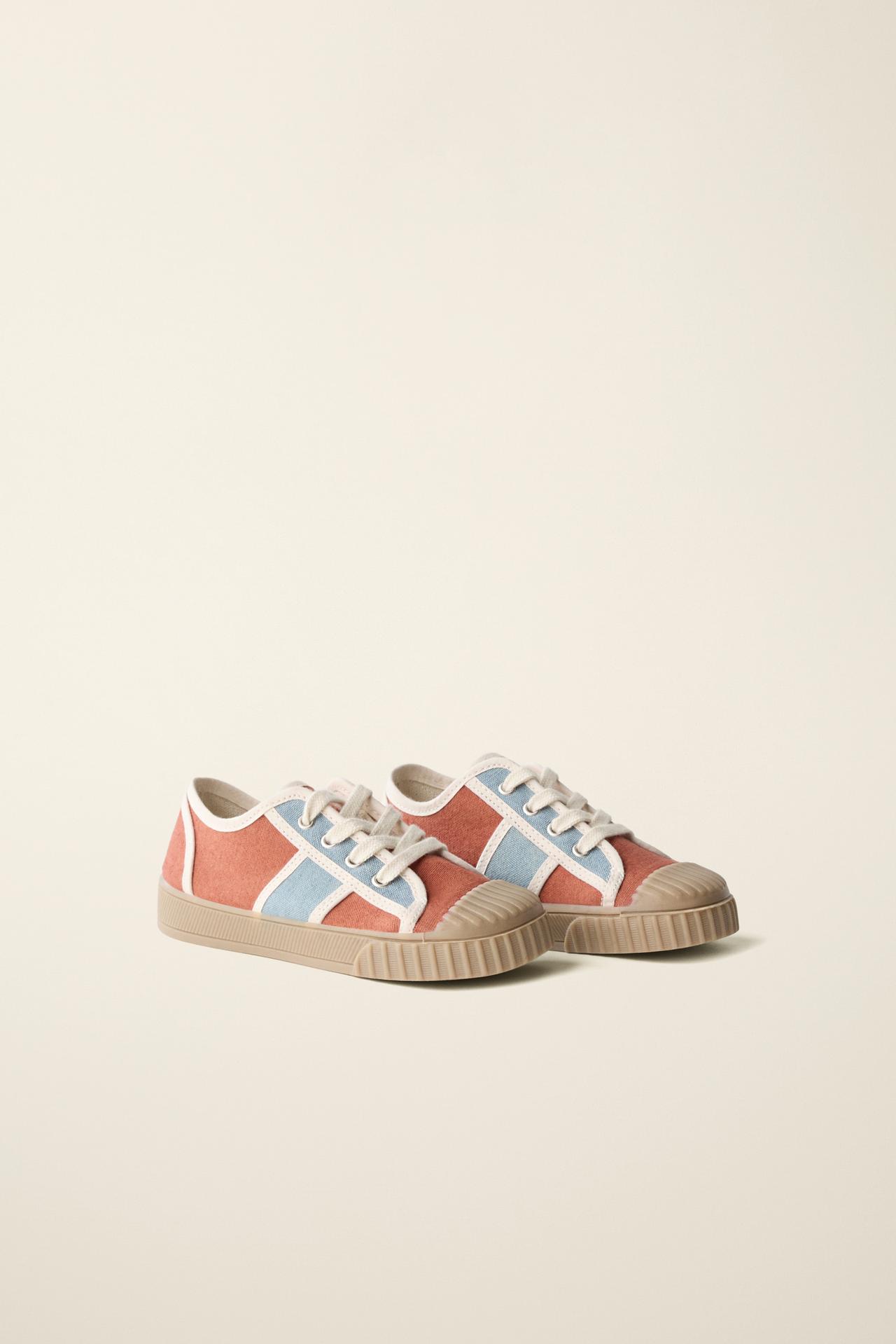 SNEAKERS CREATED BY CARAMEL LONDON X ZARA — Red