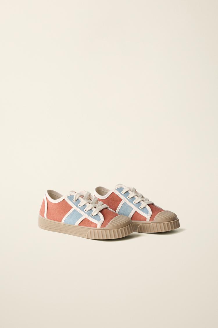 SNEAKERS CREATED BY CARAMEL LONDON X ZARA — Red