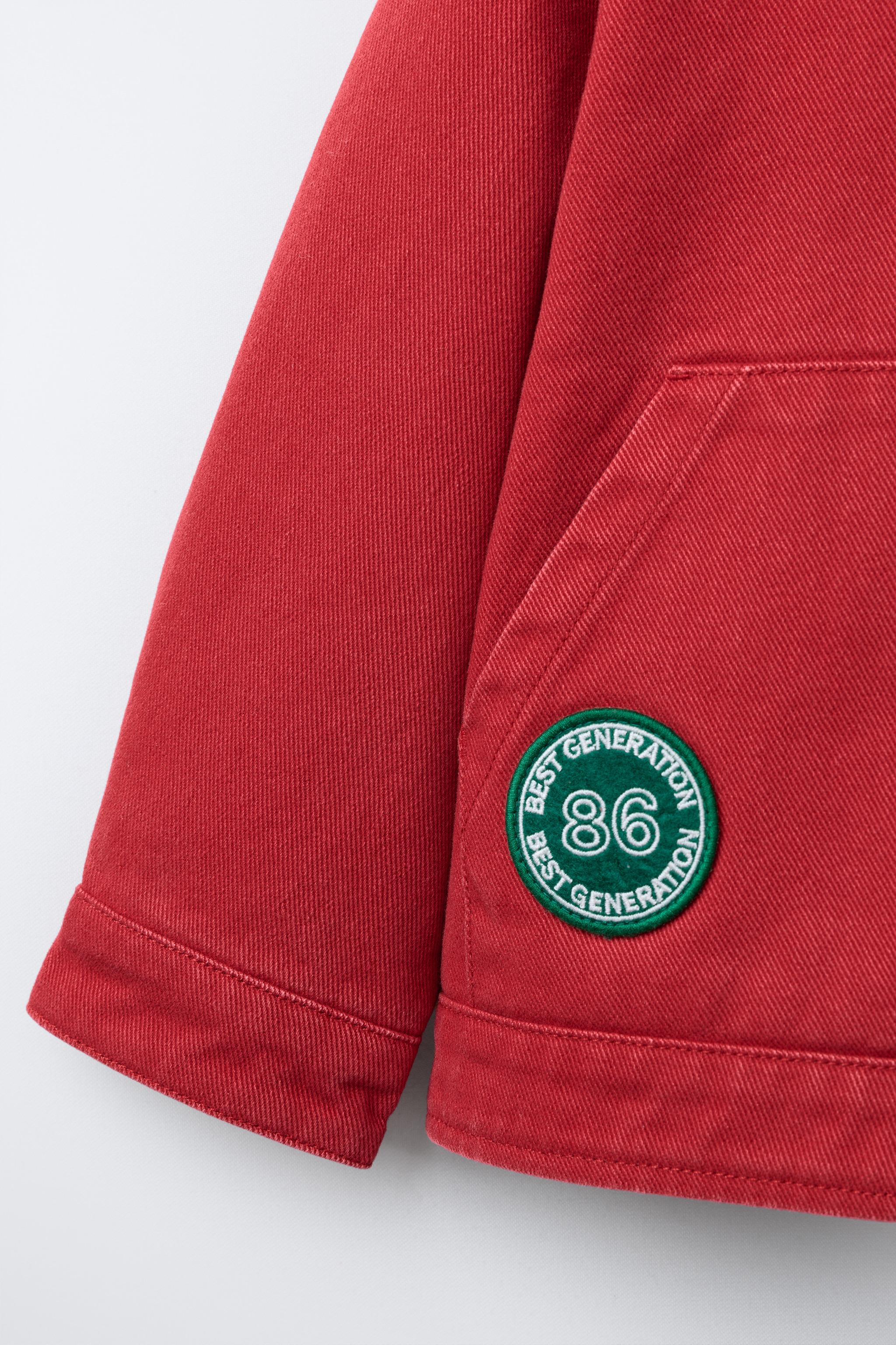 VESTE COL CONTRASTE PIÈCES