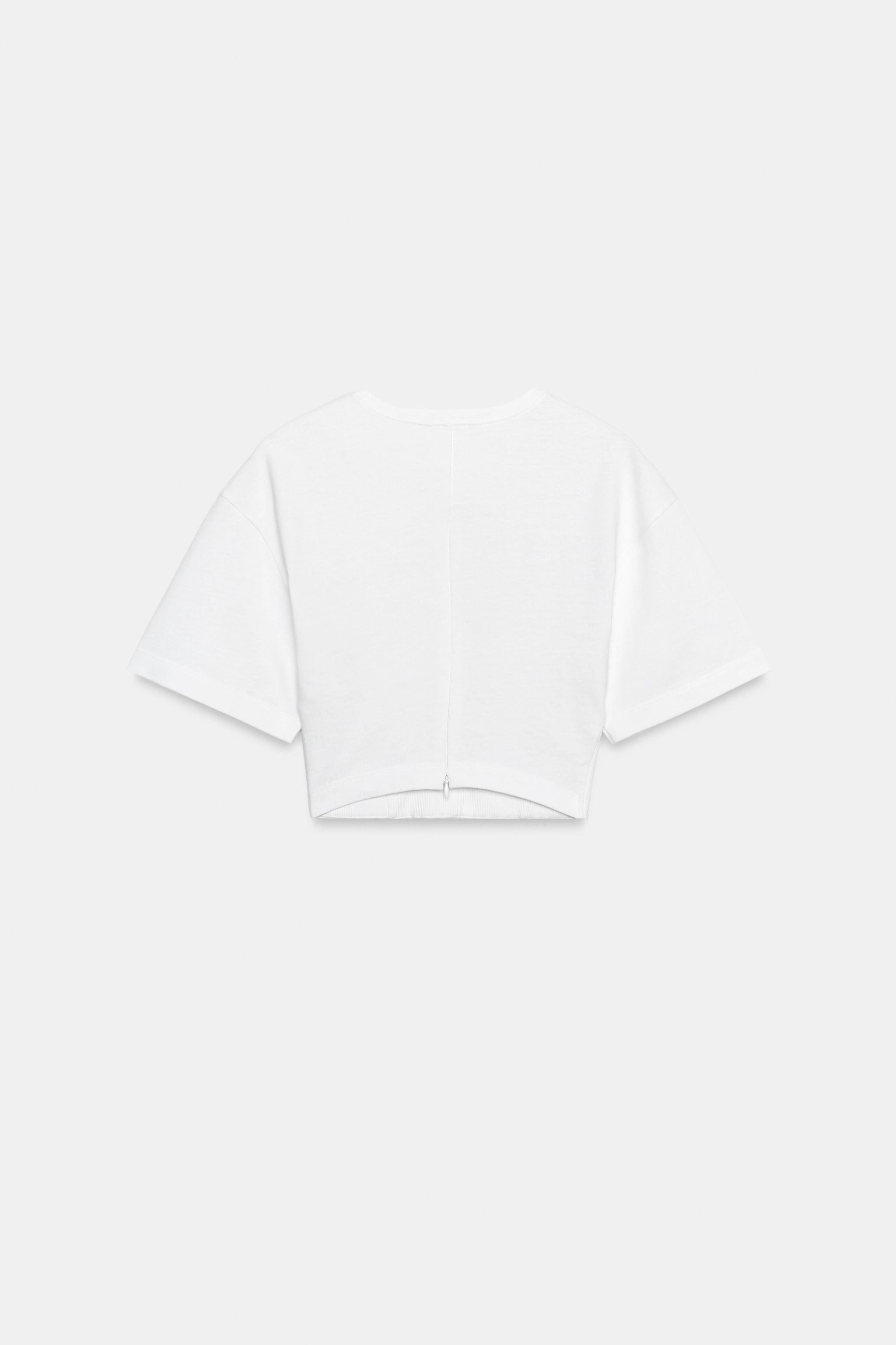 T-SHIRT COURT MANCHES COURTES
