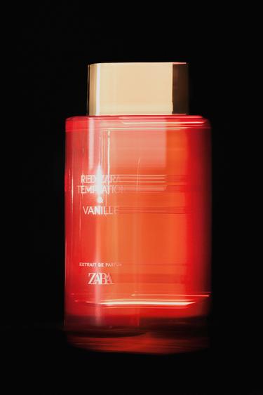 RED ZARA TEMPTATION & VANILLE EXTRAIT DE PARFUM سعة 50 مل - TINTED LEATHER الخاص بـ Zara
