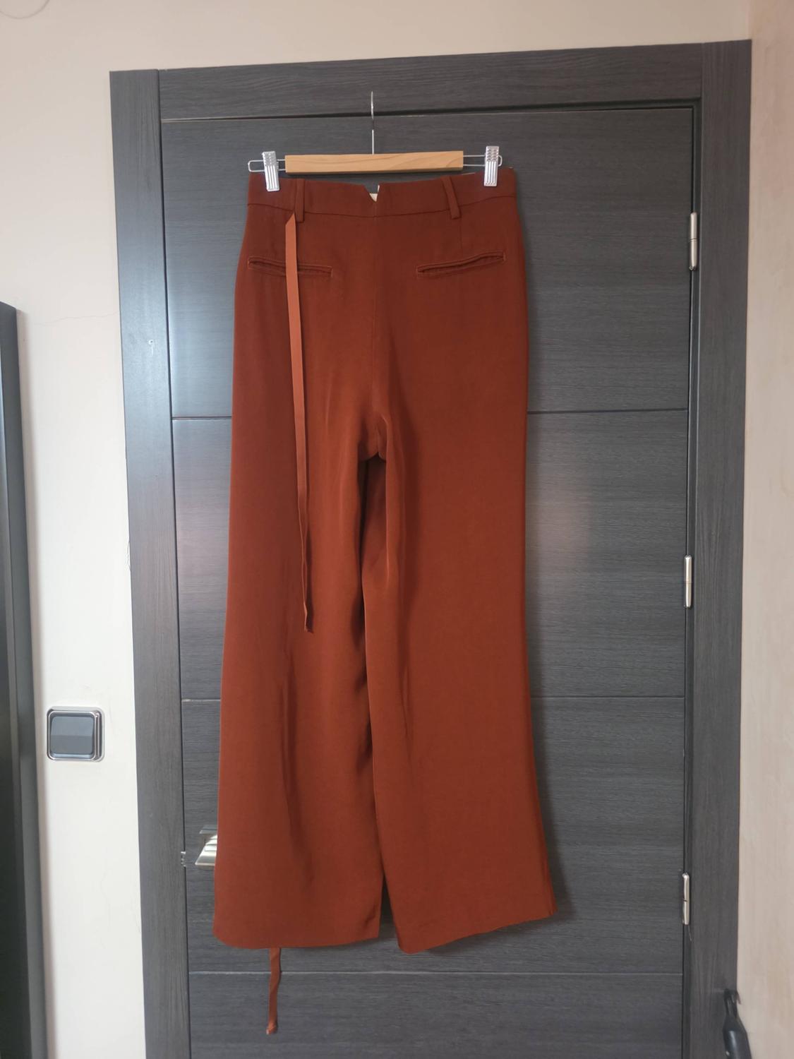WRAP TROUSERS WITH TIED WAIST - Image 3