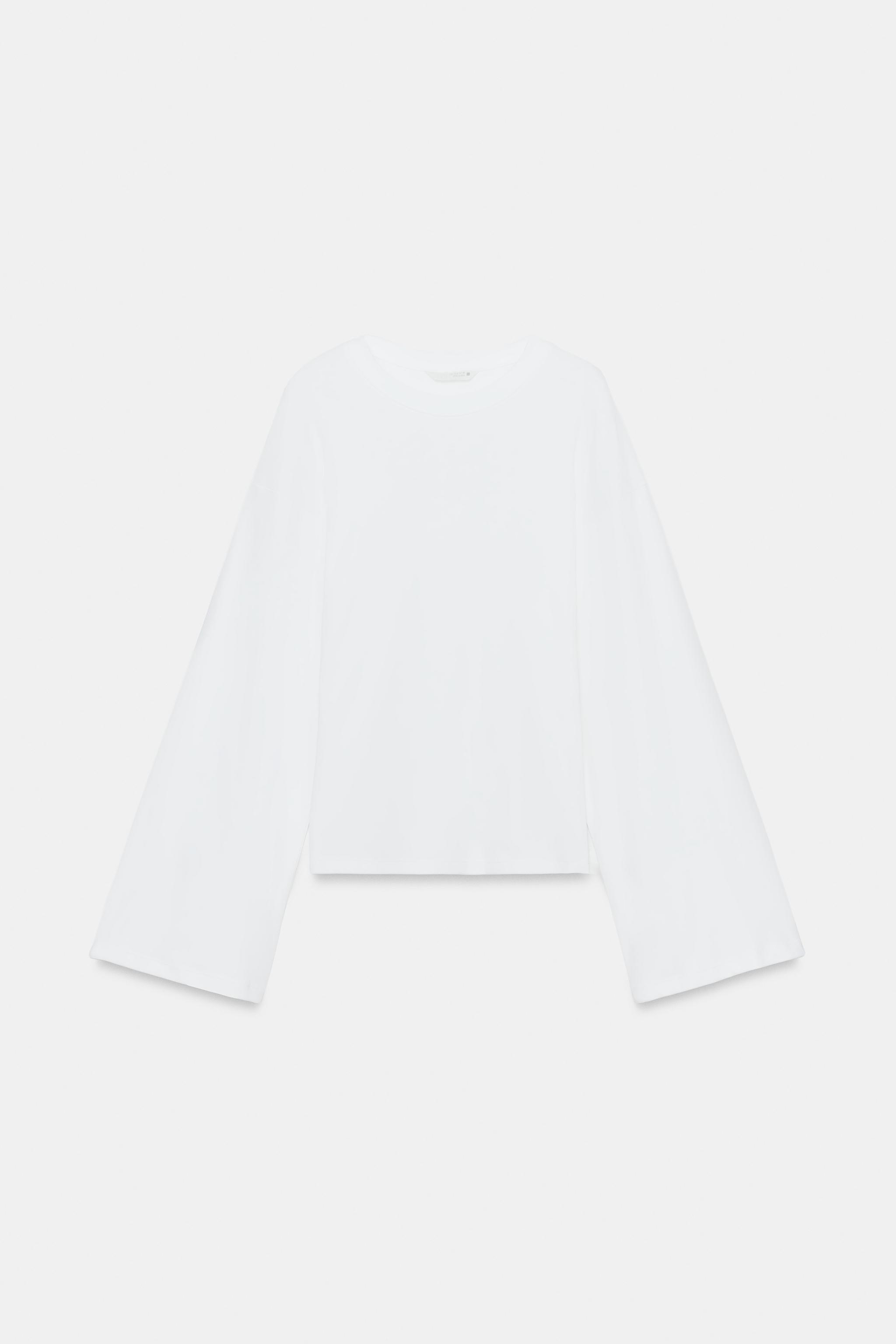 Zara SUPIMA® SLIM FIT T-SHIRT görsel 5