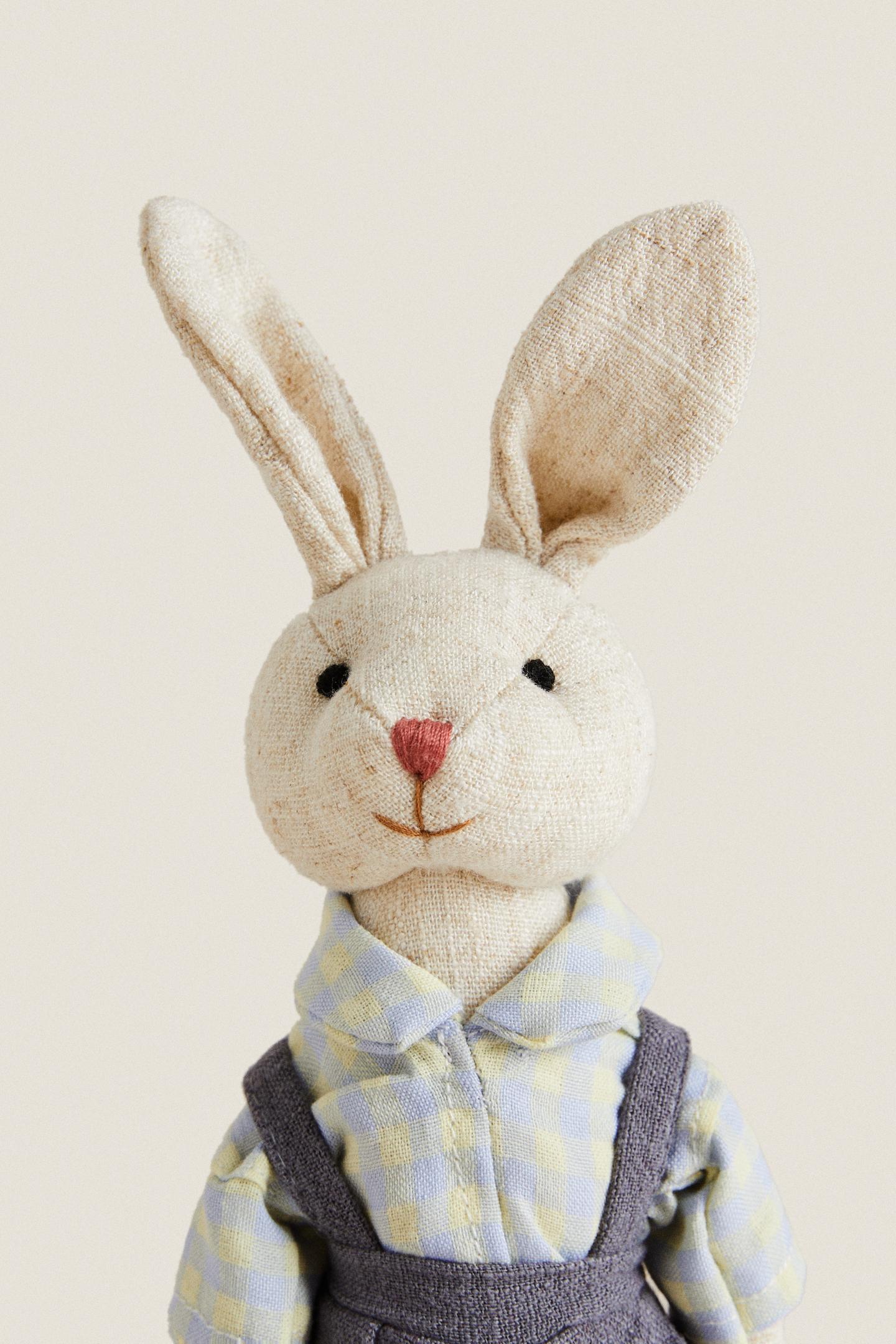 Детская мягкая игрушка Zara KIDS’ Bunny Plush Toy, цвет: Разноцветный — фото 2