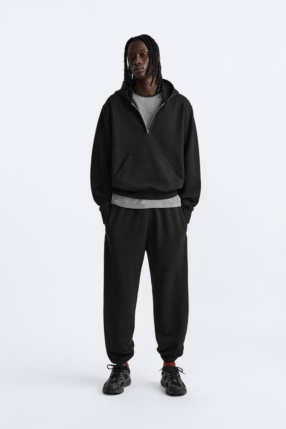 Zara zip up sweatshirt Clearance