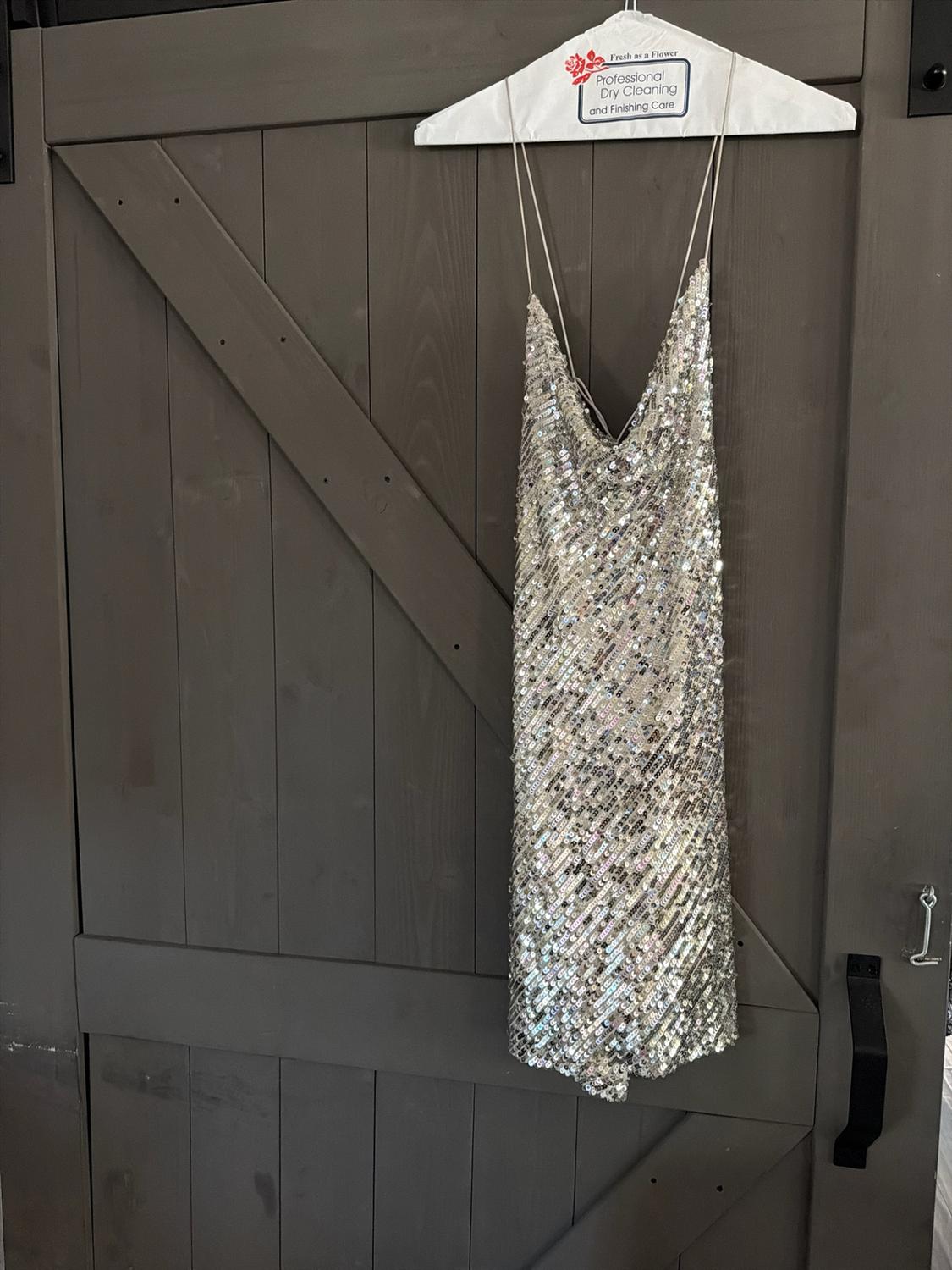 SEQUIN DRESS WITH FRINGE - Image 5