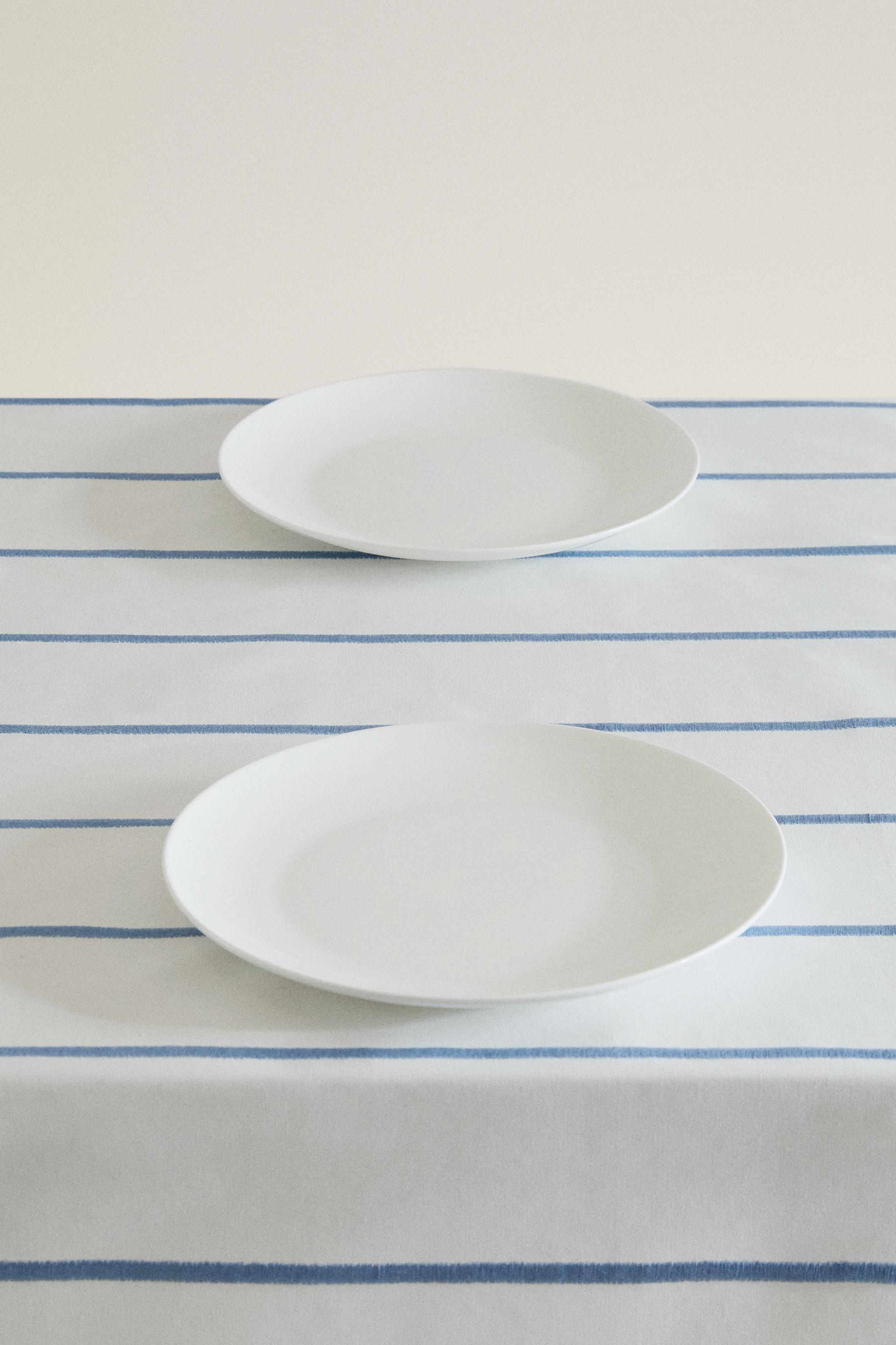 NAPPE RAYURES BRODÉES