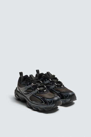 CHUNKY SOLE TRAINERS - Black by Zara