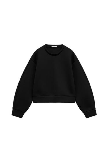 SCUBA-EFFECT SWEATSHIRT