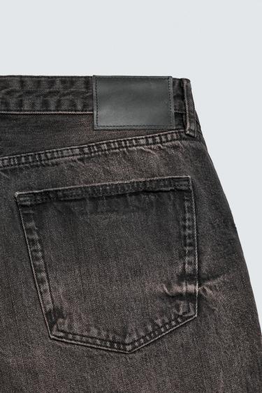 FLARE FIT JEANS - Charcoal by Zara - Image 9