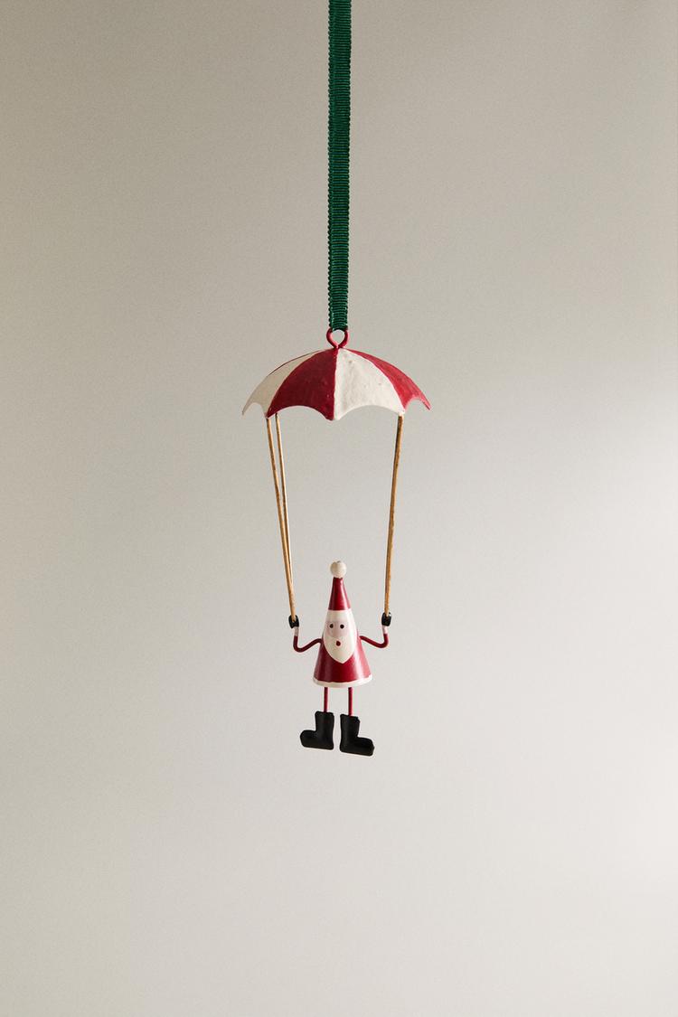 クリスマス サンタ メタル ツリー オーナメント - レッド | ZARA Japan 