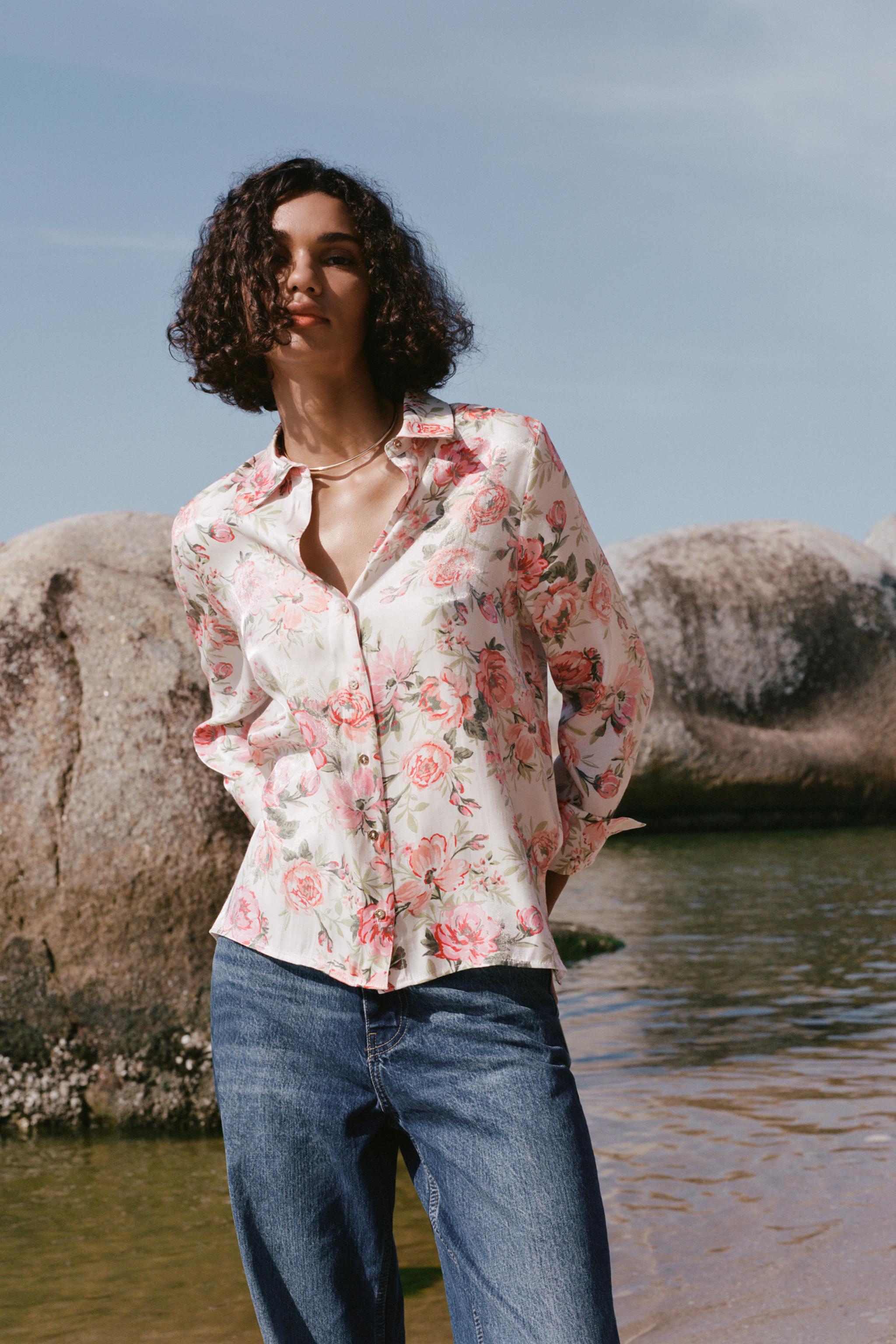 Women's Printed Shirts | Explore our New Arrivals | ZARA United States