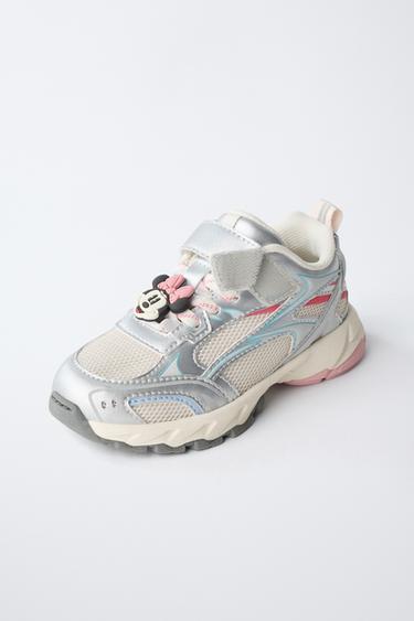 MINNIE MOUSE © DISNEY TRAINERS - Silver by Zara - Image 2