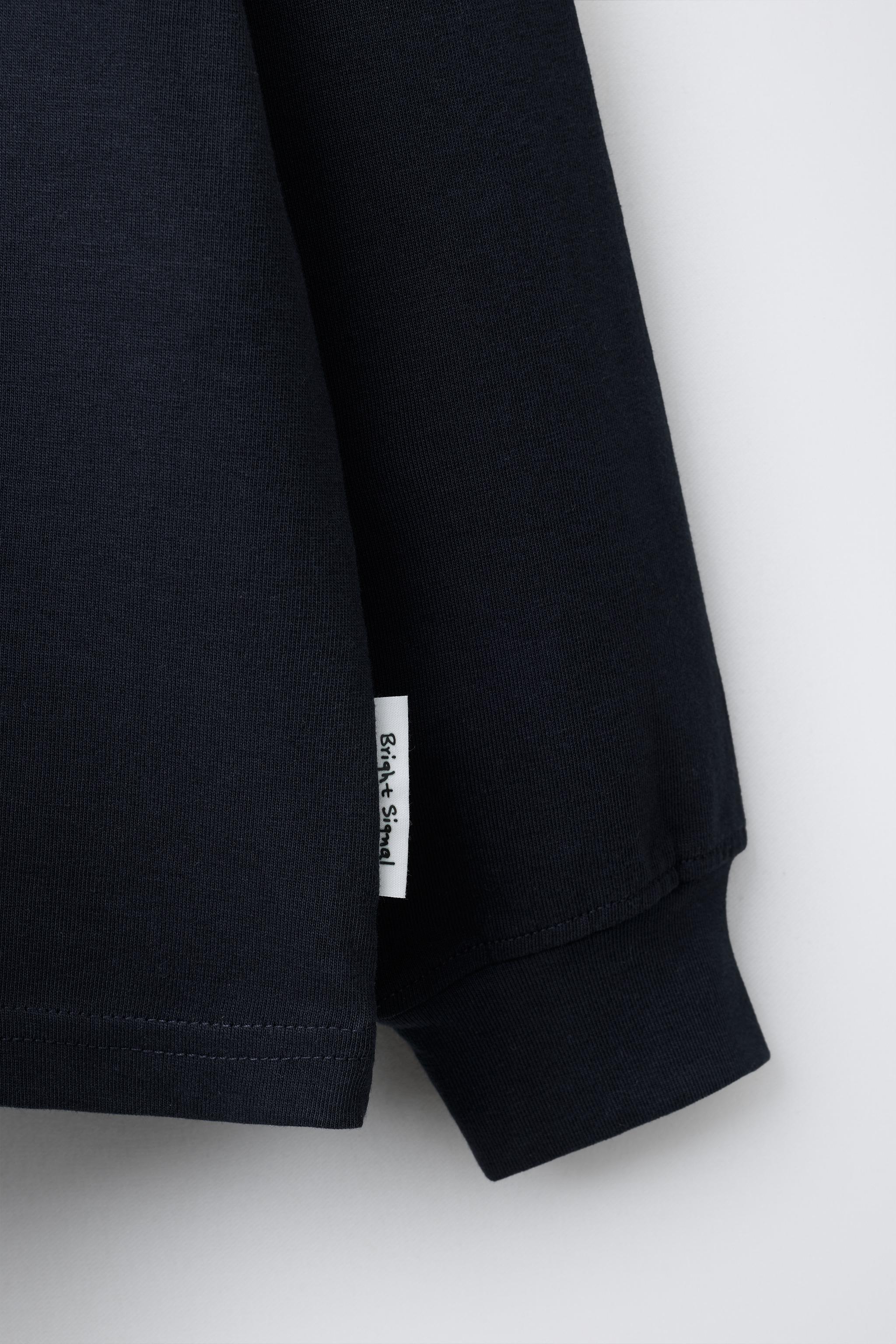 EMBROIDERED TEXT T-SHIRT