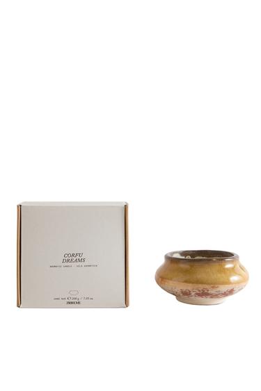 (200 G) CORFU DREAMS SCENTED CANDLE - Light blue by Zara