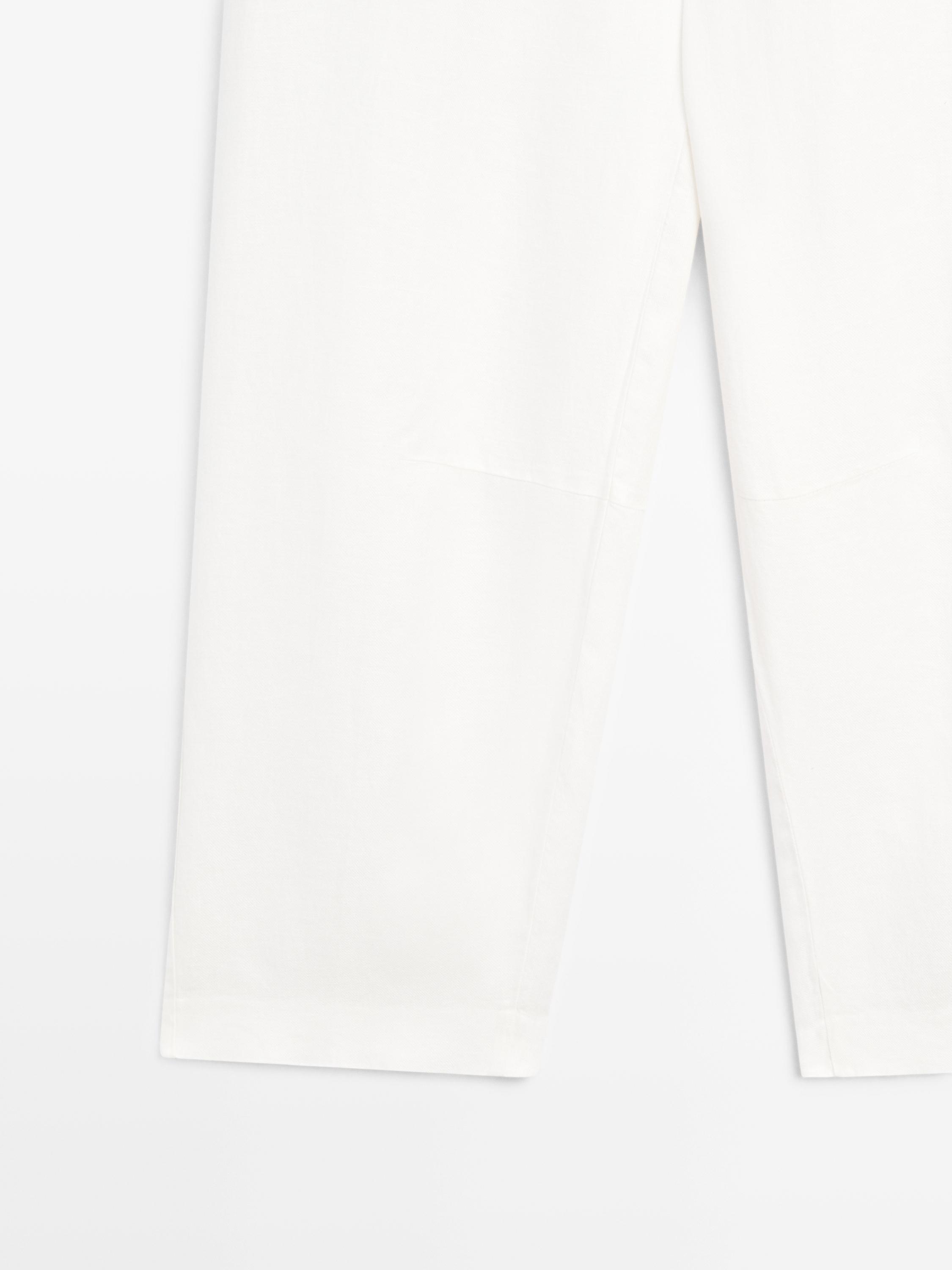 Pantalon fluide 100 % lin