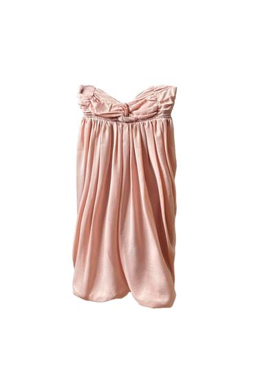 VESTIDO CORTO ROSA BEBÉ
