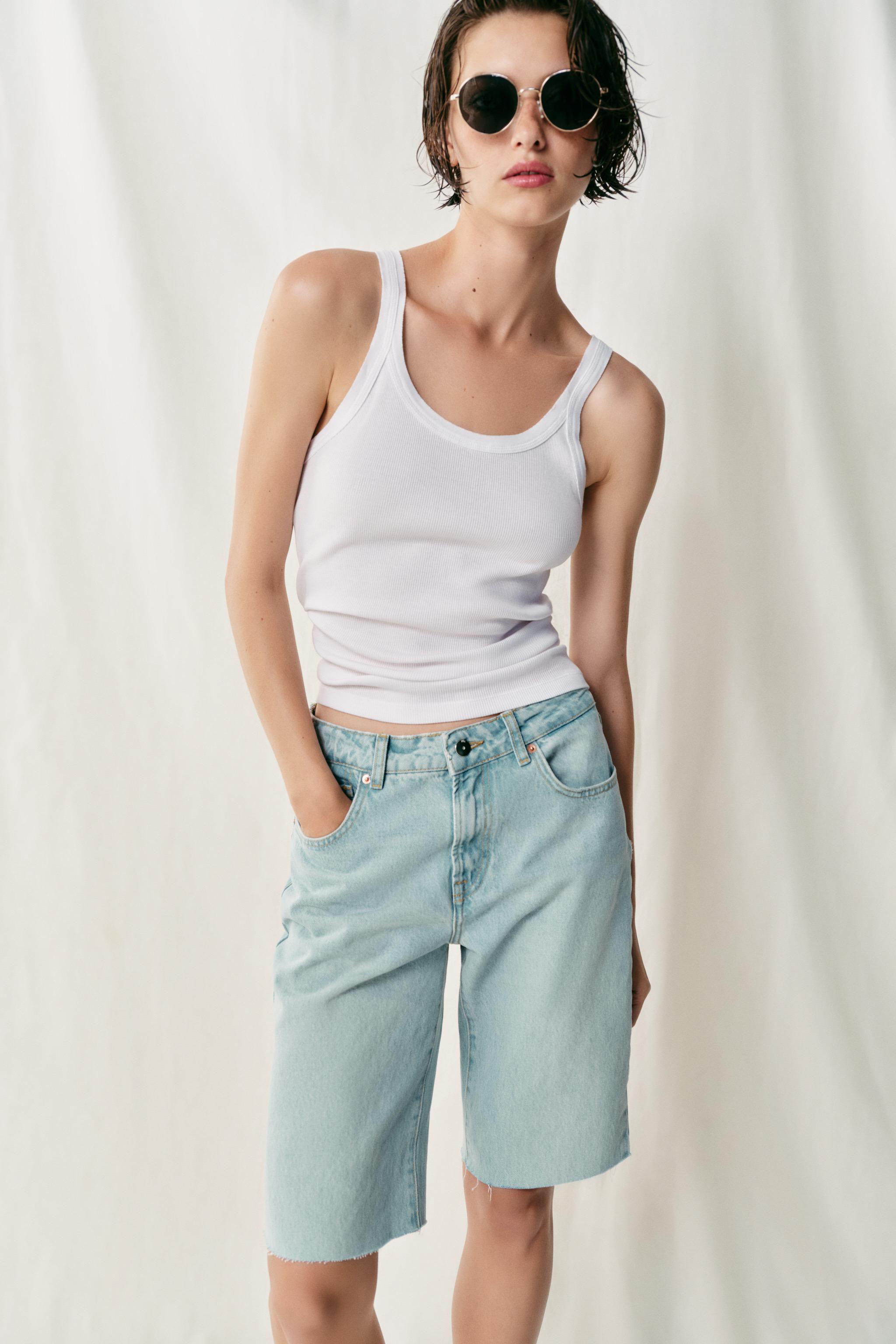 Z1975 MID-RISE DENIM SHORTS