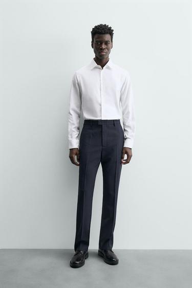 REGULAR FIT SHIRT - White by Zara - Image 0
