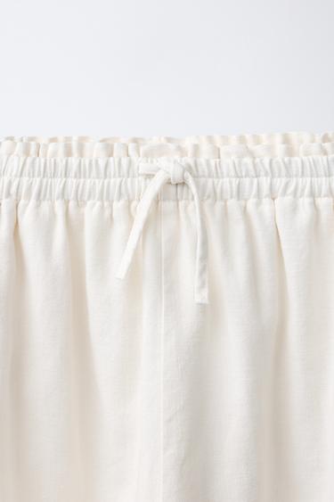 PANTALON BALLON - Beige clair de Zara - Image 2