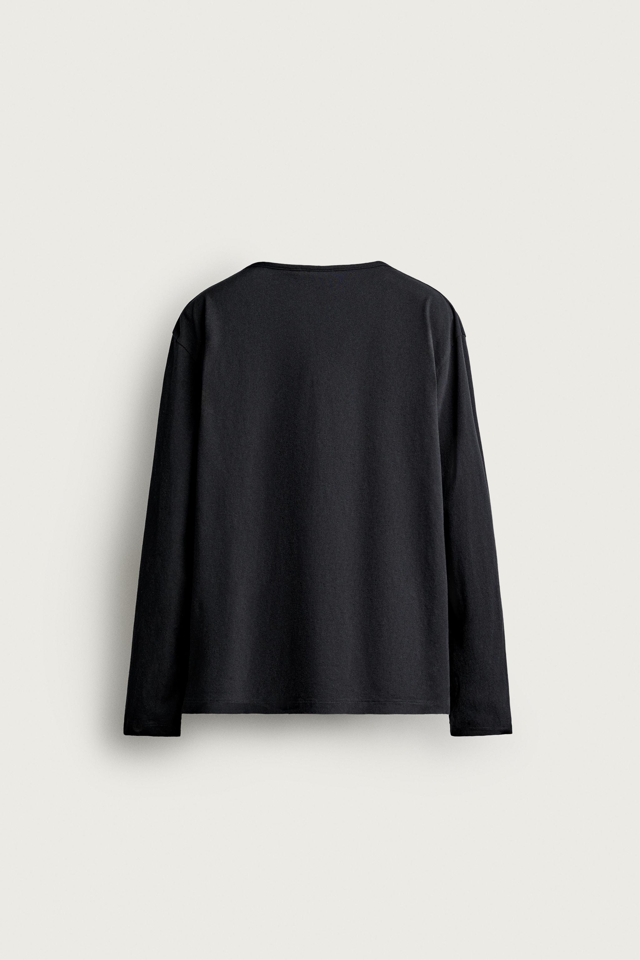 BOAT NECK REGULAR FIT T-SHIRT — Dark navy