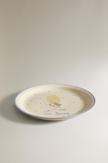 ASSIETTE EN CÉRAMIQUE MR. PÉREZ POUR ENFANTS - Multicolore de Zara - Image 1