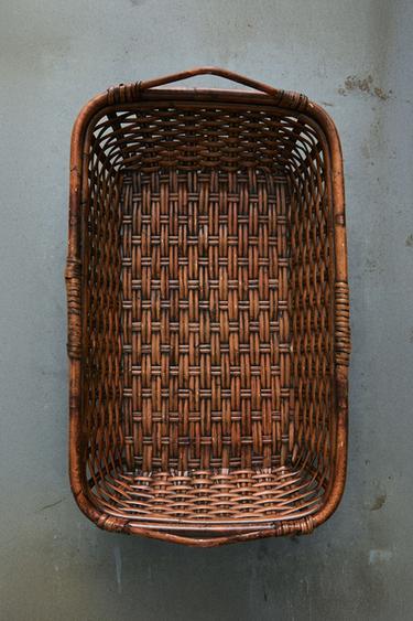 CESTO FRUTA DE RATTAN - Marrom da Zara