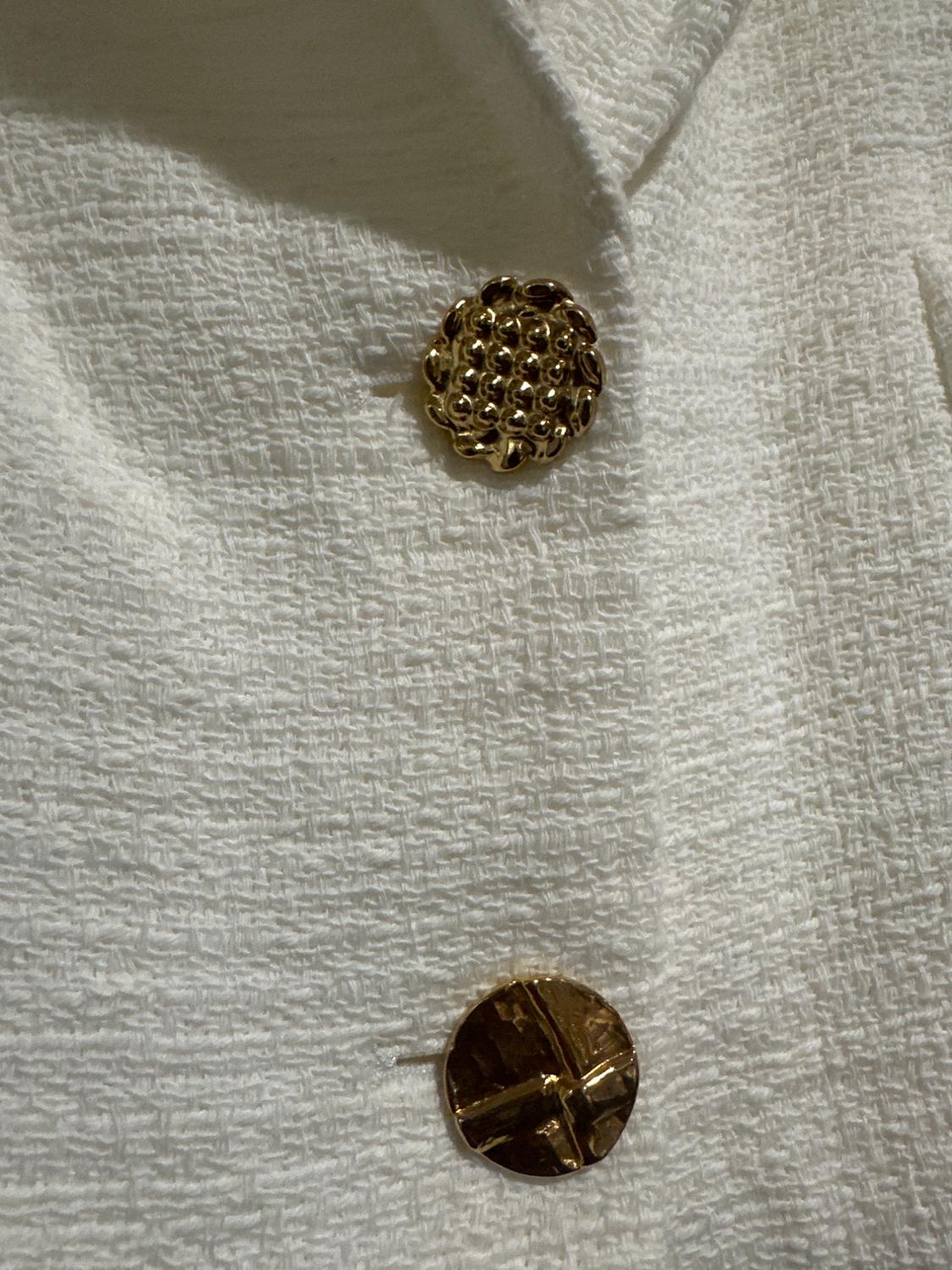 TEXTURED CROP BLAZER - Image 3
