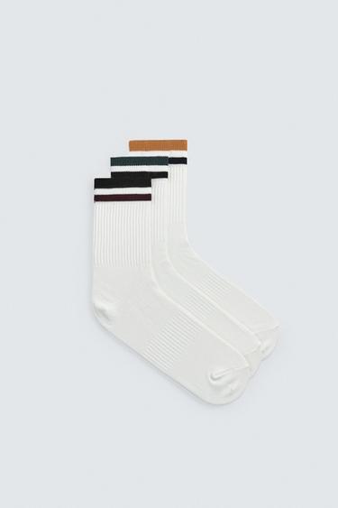 3-PACK OF STRIPED SOCKS - various by Zara