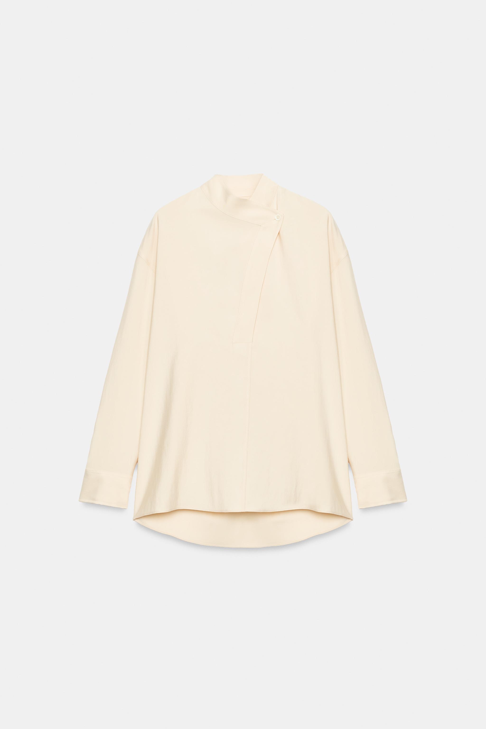 ZW COLLECTION CROSSOVER SHIRT